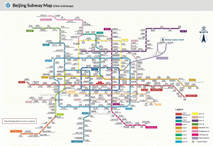 Current Beijing Subway System